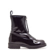 Karl Lagergeld Black Zipper Boot-Tassel Children Shoes