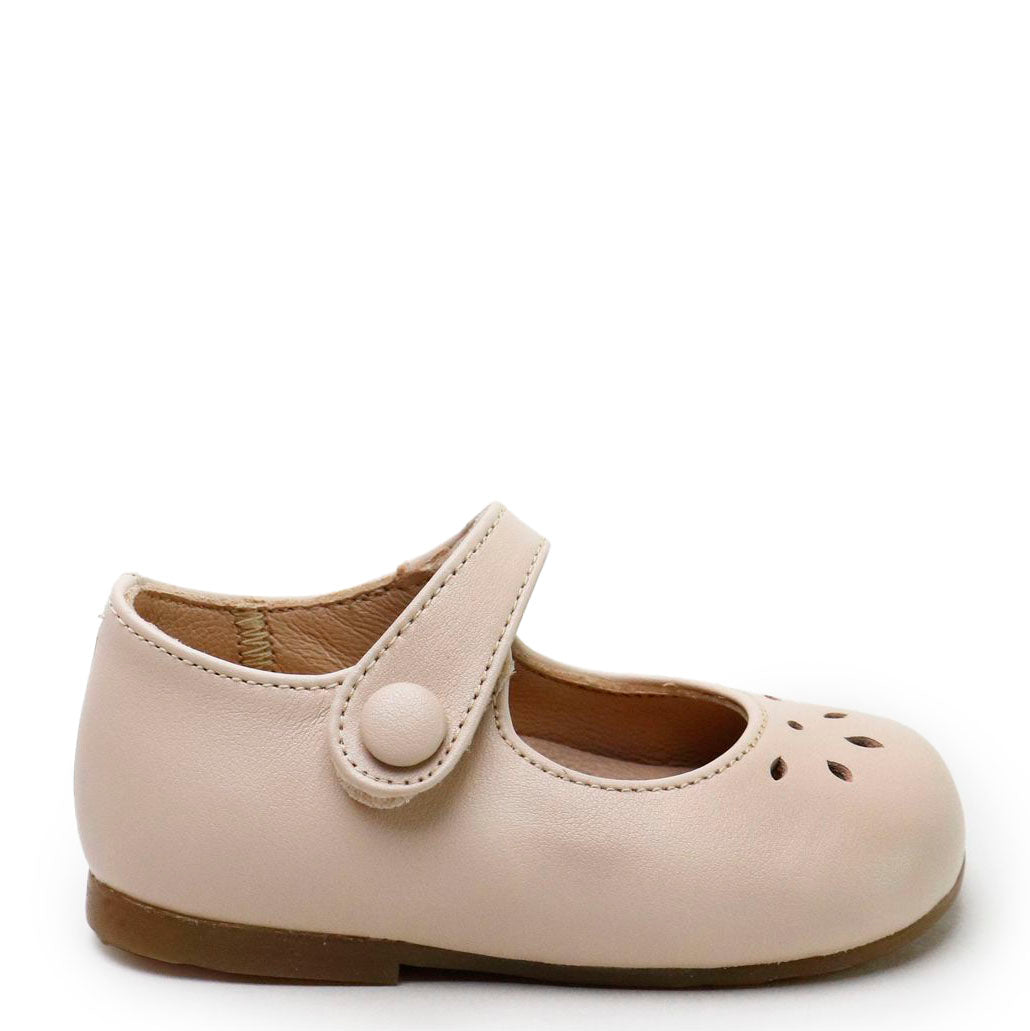 Papanatas Nude Perforated Baby Shoe-Tassel Children Shoes