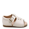 Papanatas Ivory Perforated Baby Sandal-Tassel Children Shoes