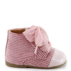 Papanatas Pink Corduroy Cap Baby Bootie-Tassel Children Shoes