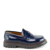 Papanatas Navy Luxor Star Chunky Loafer-Tassel Children Shoes