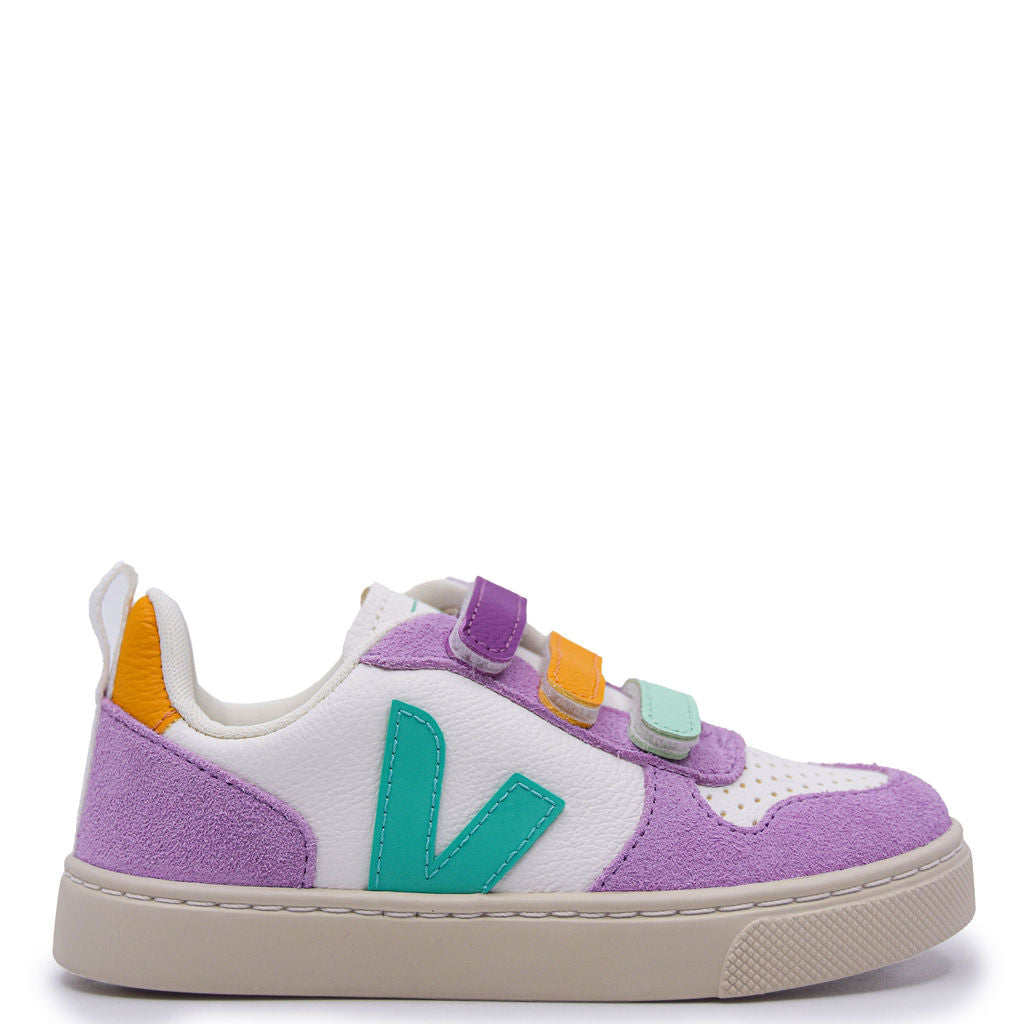 Veja Multico Freshmint Velcro Sneaker-Tassel Children Shoes