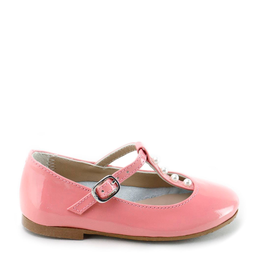 Pèpè patent ankle-strap ballerina shoes - Red