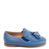 Papanatas Ocean Blue Tassel Loafer-Tassel Children Shoes