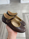 Bonpoint Cafe Leather Mary Jane-Tassel Children Shoes