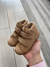 Beberlis Sand Suede Fur Velcro Sneaker-Tassel Children Shoes