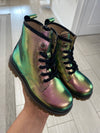 Acebos Iridescent Boot-Tassel Children Shoes