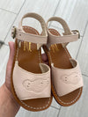 Bonpoint Rose Leather Sandal-Tassel Children Shoes