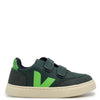 Veja Poker Green Velcro Sneaker-Tassel Children Shoes