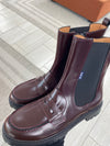 Atlanta Mocassin Burgundy Florentic Penny Boot-Tassel Children Shoes