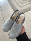 LMDI Denim Mule-Tassel Children Shoes