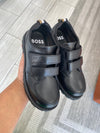 Hugo Boss Leather Velcro Chunky Loafer-Tassel Children Shoes