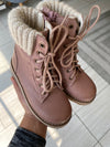 Emel Dusty Pink Sweater Boot-Tassel Children Shoes