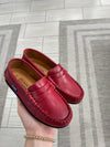 Atlanta Mocassin Red Antik Penny Loafer-Tassel Children Shoes