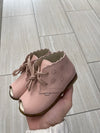 Emel Pink Perforated Baby Shoe-Tassel Children Shoes