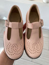 Blublonc Salmon Gum Chunky T Strap Loafer-Tassel Children Shoes