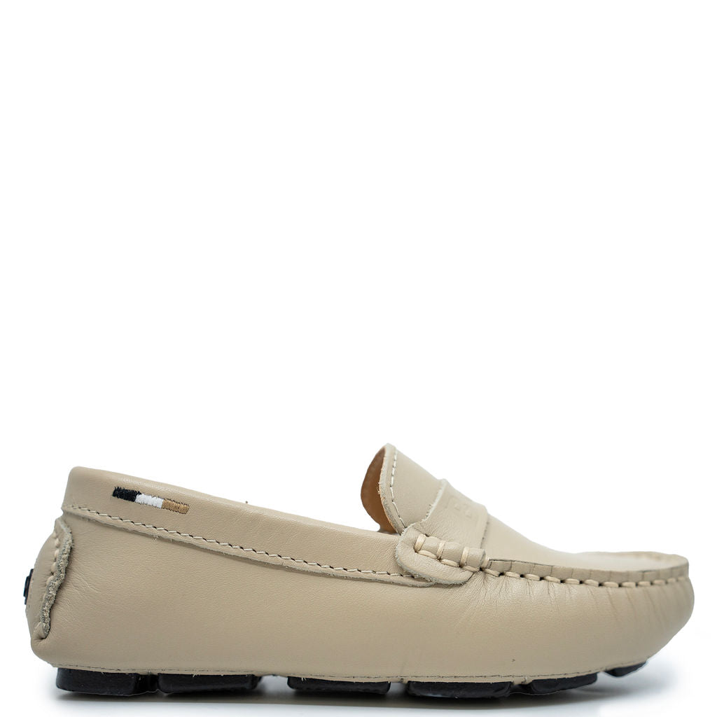 Hugo Boss Stone Logo Loafer-Tassel Children Shoes