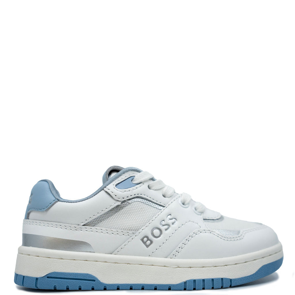 Hugo Boss Sky Blue Sneaker-Tassel Children Shoes