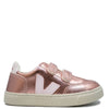 Veja Nacre Lassi Velcro Sneaker-Tassel Children Shoes