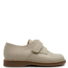 Beberlis Taupe Textured Velcro Loafer-Tassel Children Shoes