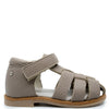 Manuela Taupe Closed Toe Baby Sandal-Tassel Children Shoes