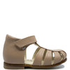 Emel Taupe Closed Toe Baby Sandal-Tassel Children Shoes