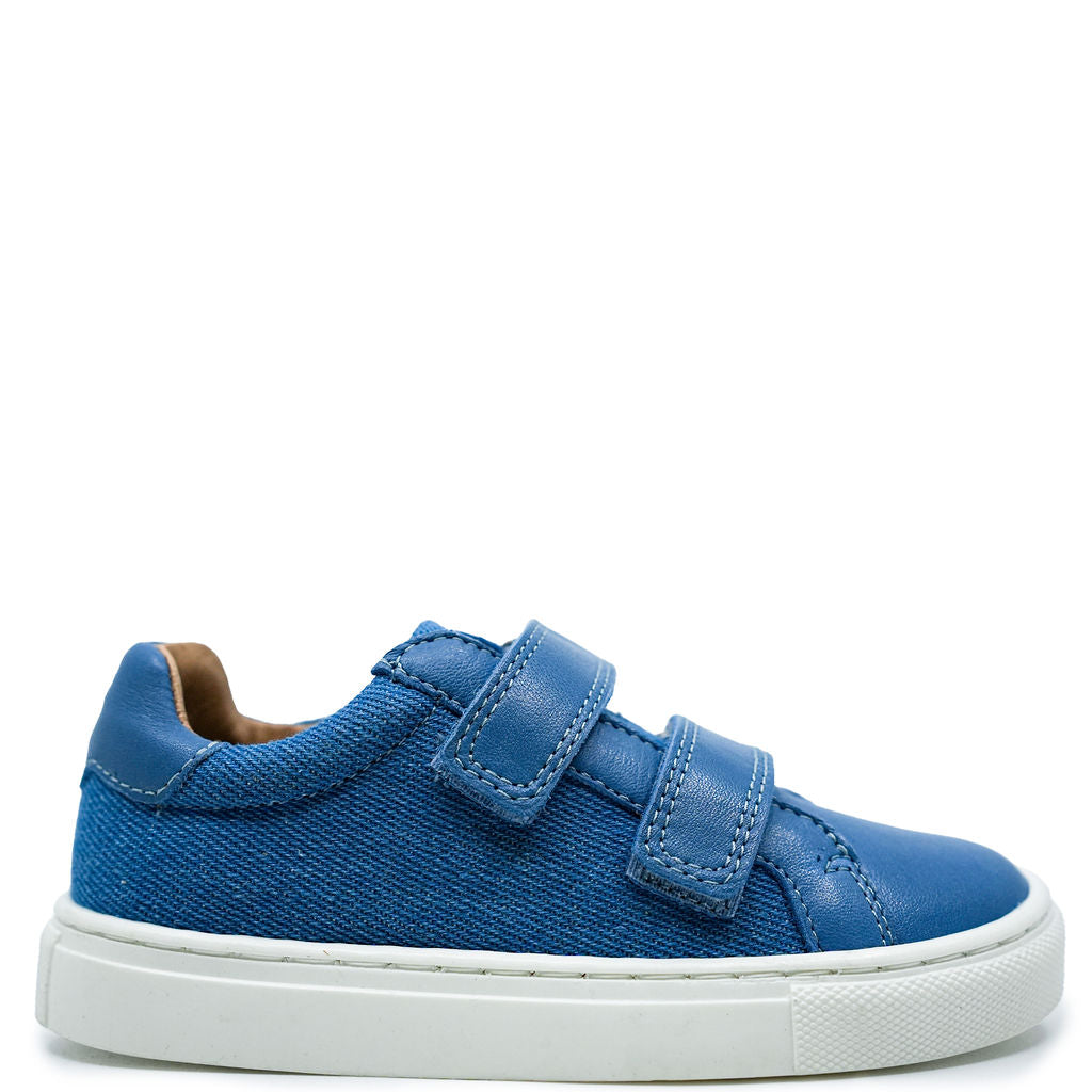 Blue velcro shoes online