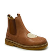 Angulus Tan Heart Boot-Tassel Children Shoes