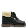 LMDI Black and White Fur Baby Boot-Tassel Children Shoes