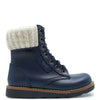 Emel Navy Sweater Bootie-Tassel Children Shoes