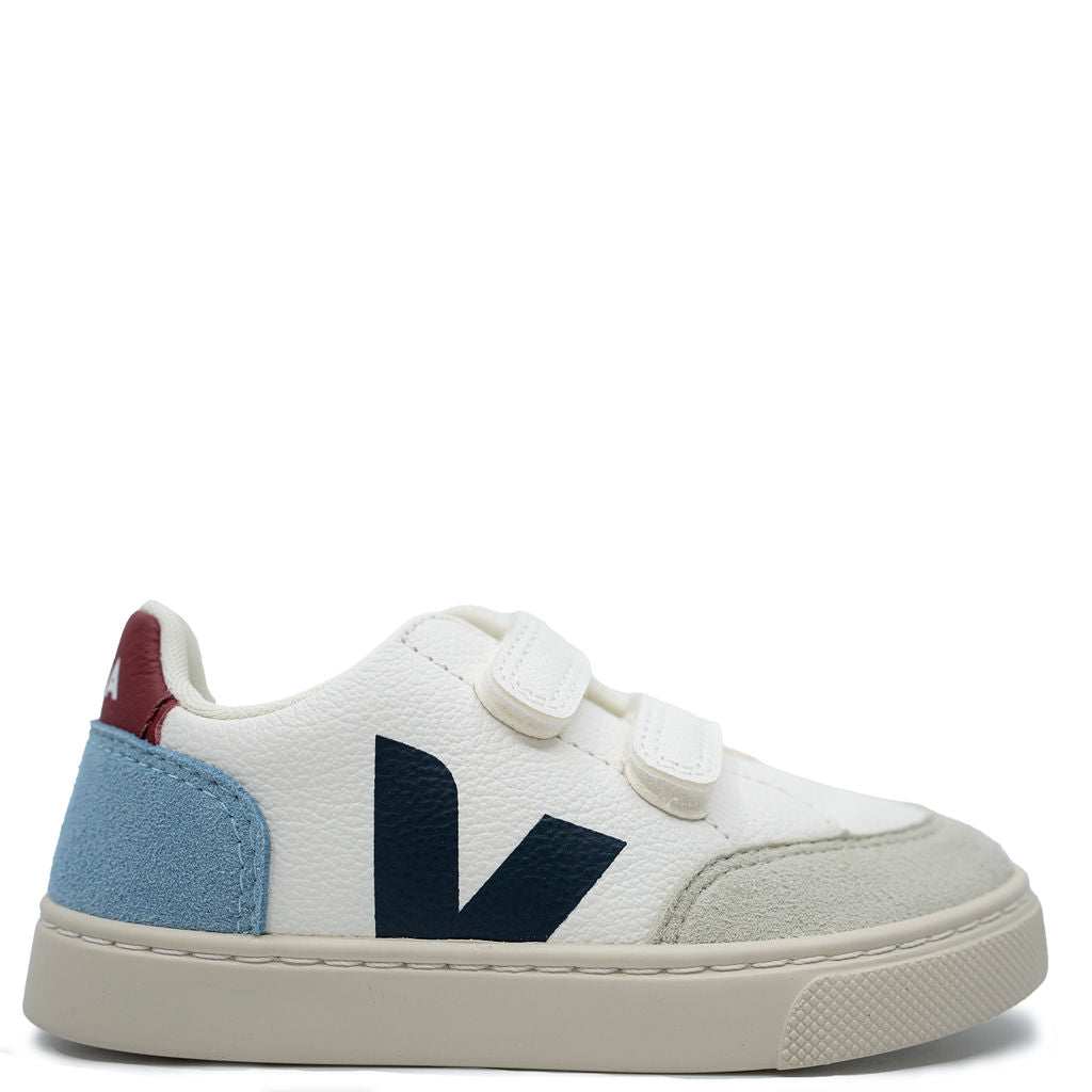 Veja Multico Steel Velcro Sneaker-Tassel Children Shoes