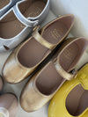 Manuela Gold Point Mary Jane-Tassel Children Shoes