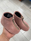 old Pepe Rose Corduroy Baby Bootie-Tassel Children Shoes