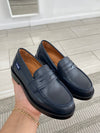 Atlanta Mocassin Navy Penny Dress Loafer-Tassel Children Shoes