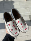 Porte Off White Cherry Loafer-Tassel Children Shoes