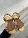 Papanatas Cuero Leather Sandal-Tassel Children Shoes