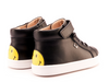 Old Soles Black Smile Hi Top Sneaker-Tassel Children Shoes