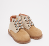 Bonpoint Tan Zipper Baby Bootie-Tassel Children Shoes