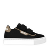 Hugo Boss Black and Brown Double Velcro Sneaker-Tassel Children Shoes