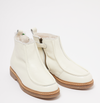 Bonpoint Cream Leather Fur Boot-Tassel Children Shoes