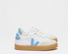 Veja Aqua White Elastic Sneaker-Tassel Children Shoes