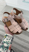 Atlanta Mocassin Pink Fisherman Sandal-Tassel Children Shoes