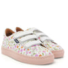 Atlanta Mocassin Floral Pink Velcro Sneaker-Tassel Children Shoes