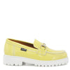 Atlanta Mocassin Yellow Buckle Chunky Loafer-Tassel Children Shoes