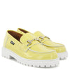 Atlanta Mocassin Yellow Buckle Chunky Loafer-Tassel Children Shoes