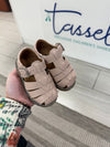 Atlanta Mocassin Pink Fisherman Baby Sandal-Tassel Children Shoes