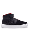 Hugo Boss Black Leather Mid Top Sneaker-Tassel Children Shoes