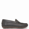 LMDI Dark Gray Loafer-Tassel Children Shoes