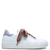 Blublonc Lilac Floral Lace Sneaker-Tassel Children Shoes