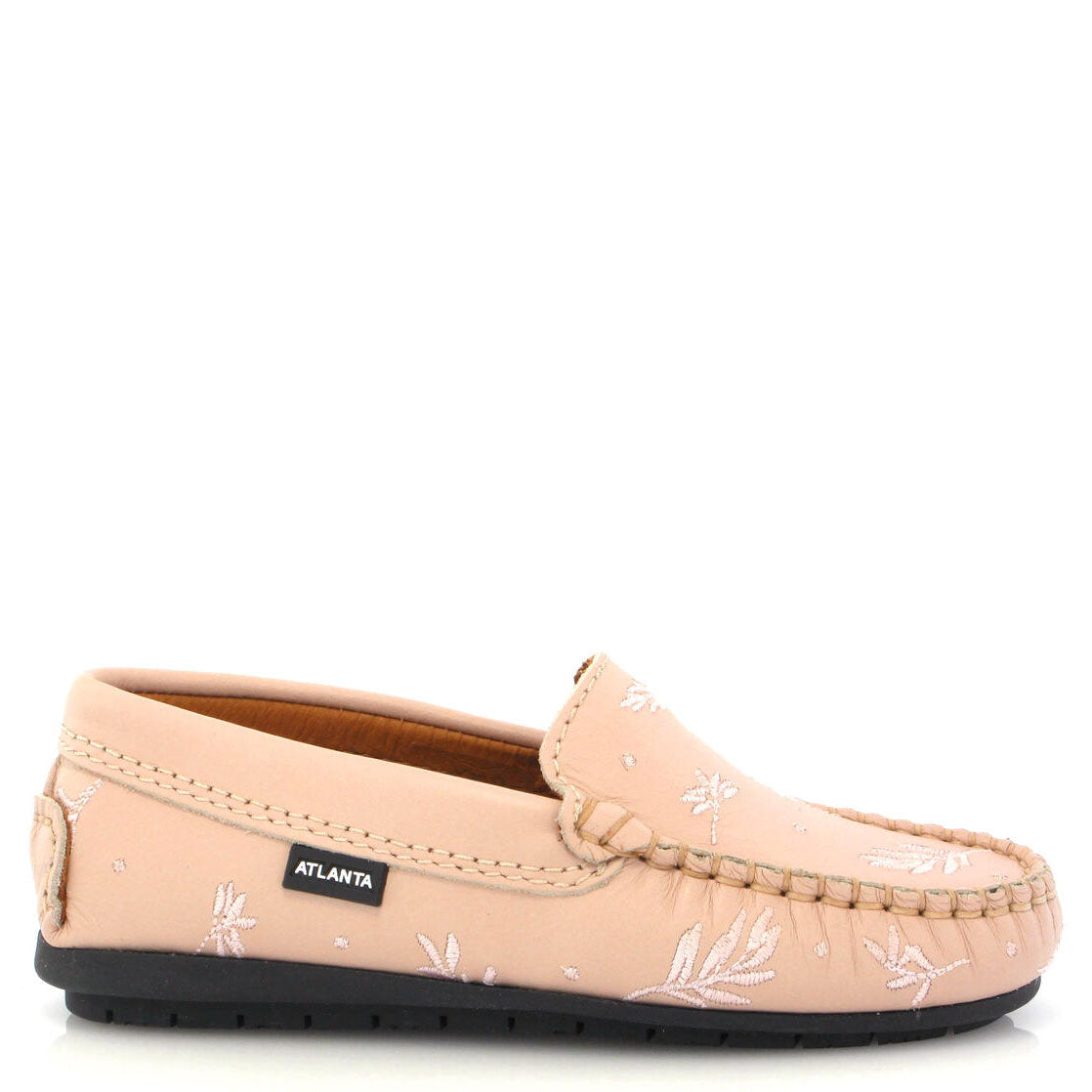 Atlanta Mocassin Soft Pink Branch Loafer-Tassel Children Shoes